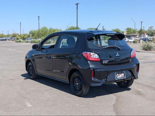 Jet Black Metallic 2024 Mitsubishi Mirage ES