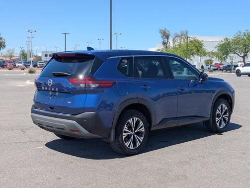 Caspian Blue Metallic 2021 Nissan Rogue SV