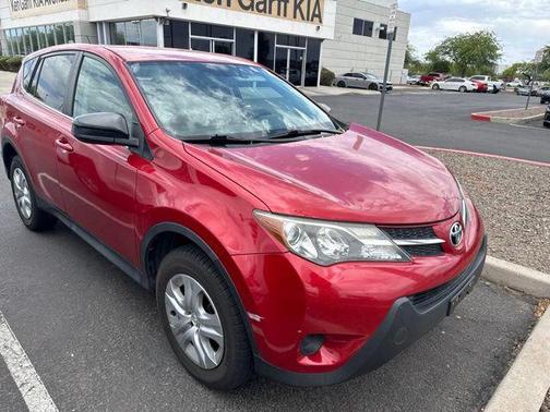 Barcelona Red Metallic 2015 Toyota RAV4 LE