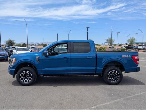 Blue Metallic 2023 Ford F-150 Lariat