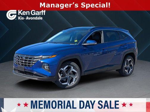 Intense Blue 2024 Hyundai TUCSON Limited
