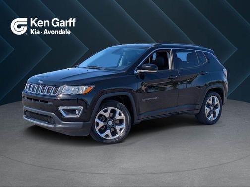 Diamond Black Crystal Pearlcoat 2020 Jeep Compass Limited