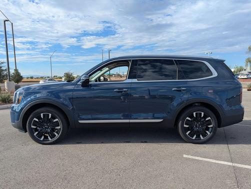 Midnight Lake Blue 2025 Kia Telluride SX Prestige