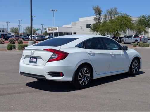 White 2016 Honda Civic EX