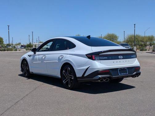Serenity White 2025 Hyundai SONATA N Line