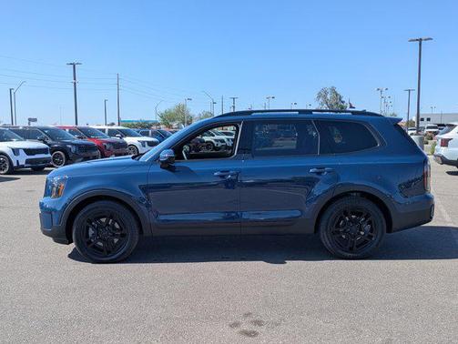 Midnight Lake Blue 2025 Kia Telluride SX Prestige X-Line