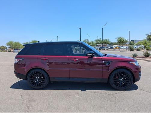 Black 2016 Land Rover Range Rover Sport 5.0L Supercharged Dynamic