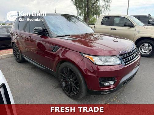 Black 2016 Land Rover Range Rover Sport 5.0L Supercharged Dynamic