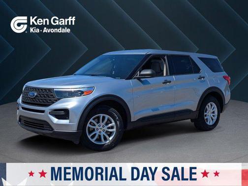 Silver Metallic 2020 Ford Explorer Base
