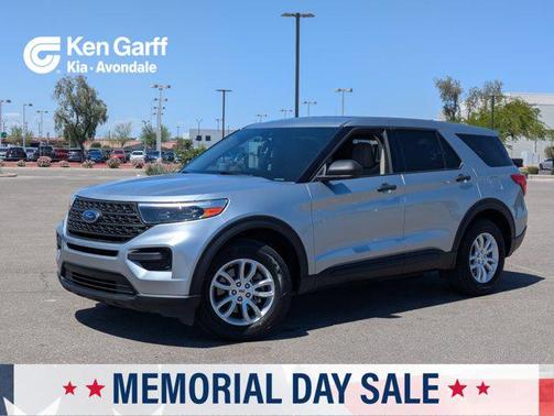 Silver Metallic 2020 Ford Explorer Base