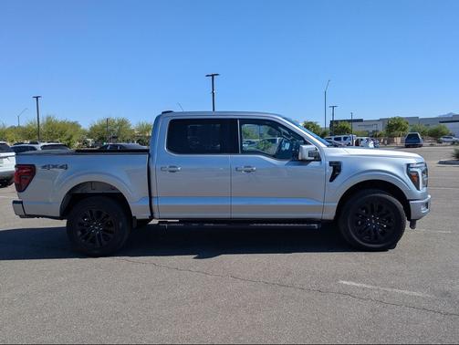 Silver 2024 Ford F-150 Lariat