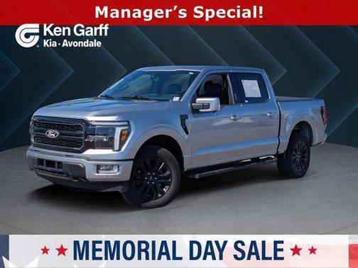 Silver 2024 Ford F-150 Lariat