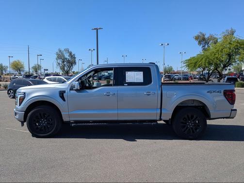 Silver 2024 Ford F-150 Lariat