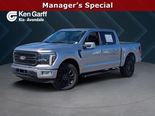 Silver 2024 Ford F-150 Lariat