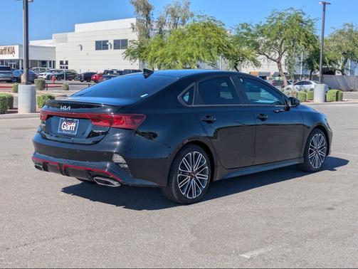 Aurora Black 2023 Kia Forte GT