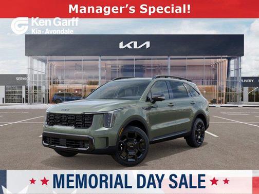 Jungle Green 2026 Kia Sorento SX