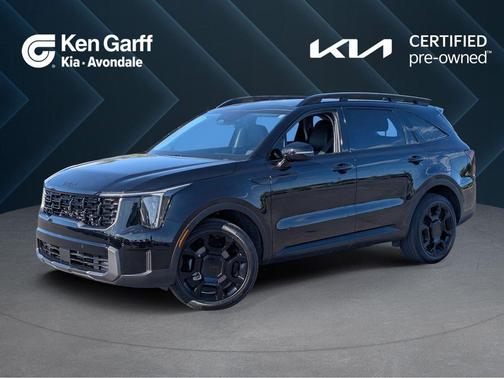 Ebony Black 2025 Kia Sorento EX
