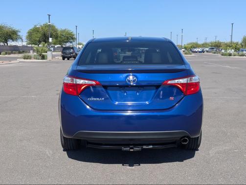 Blue 2015 Toyota Corolla S Plus