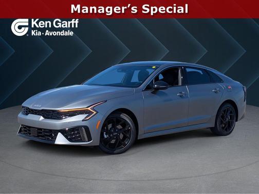 Steel Matte Gray 2026 Kia K5 GT-Line FWD