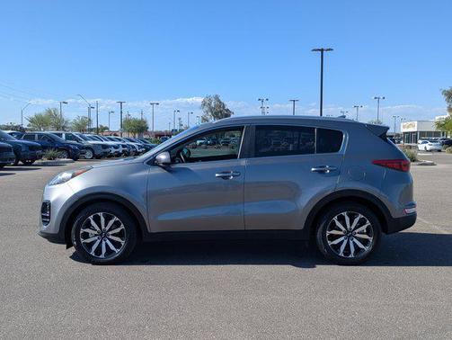 Mineral Silver 2017 Kia Sportage EX