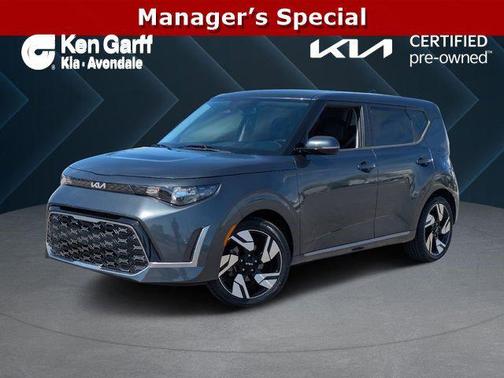 Gravity Gray 2023 Kia Soul GT-Line