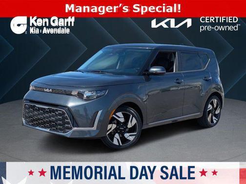 Gravity Gray 2023 Kia Soul GT-Line