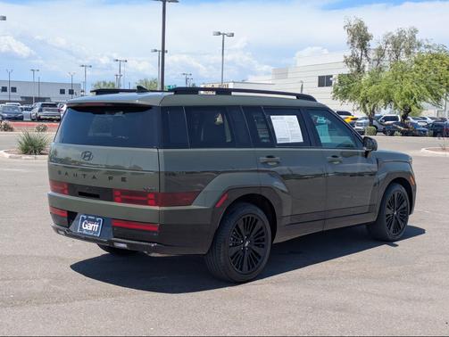 Rockwood Green 2025 Hyundai SANTA FE HEV Calligraphy