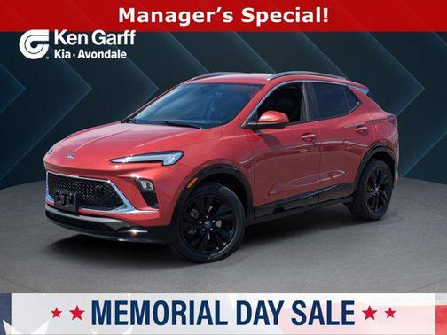 Sunrise Red Metallic 2024 Buick Encore GX Sport Touring