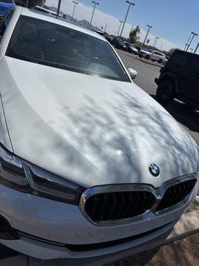 Mineral White Metallic 2021 BMW 530 530i
