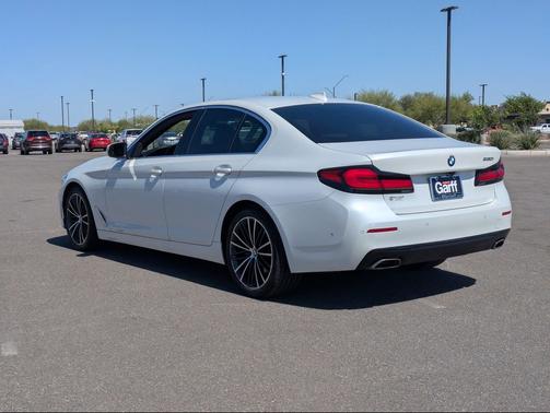 Mineral White Metallic 2021 BMW 530 530i