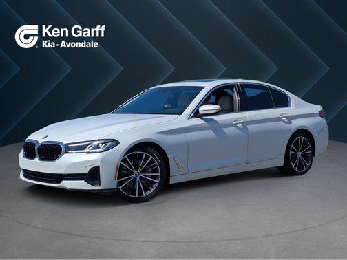 Mineral White Metallic 2021 BMW 530 530i