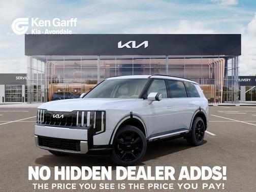 Glacial White Pearl 2027 Kia Telluride Hybrid SX-Prestige