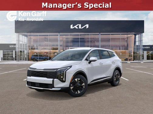 Snow White Pearl 2026 Kia Sportage Hybrid LX