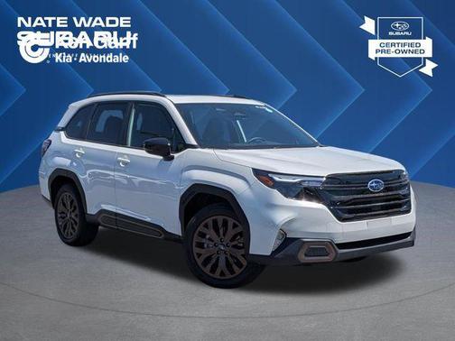 Crystal White Pearl 2026 Subaru Forester Sport