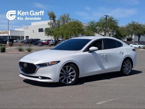 Snowflake White Pearl Mica 2019 Mazda Mazda3 FWD w/Select Package