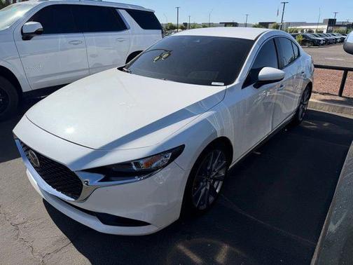 Snowflake White Pearl Mica 2019 Mazda Mazda3 FWD w/Select Package
