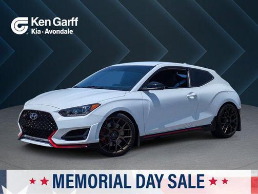 Lunar White 2022 Hyundai Veloster N N