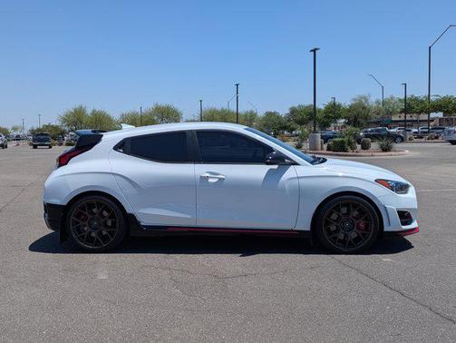 Lunar White 2022 Hyundai Veloster N N