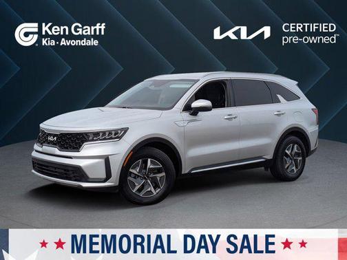 Silky Silver 2022 Kia Sorento Hybrid S