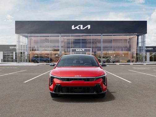 Currant Red 2026 Kia K4 GT-Line