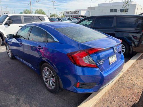 Aegean Blue Metallic 2018 Honda Civic LX