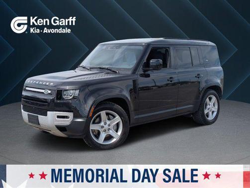 Santorini Black Metallic 2020 Land Rover Defender 110 SE