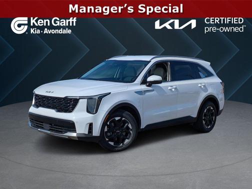Glacial White Pearl 2025 Kia Sorento S