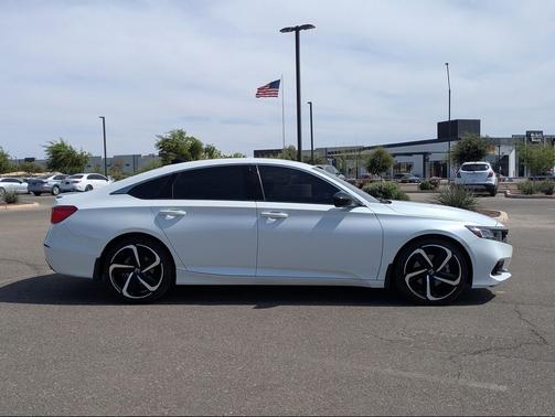 Platinum White Pearl 2022 Honda Accord Sport SE 1.5T