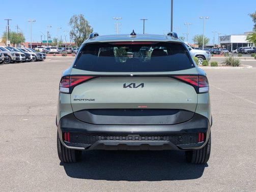 Jungle Green 2025 Kia Sportage Plug-In Hybrid X-Line Prestige