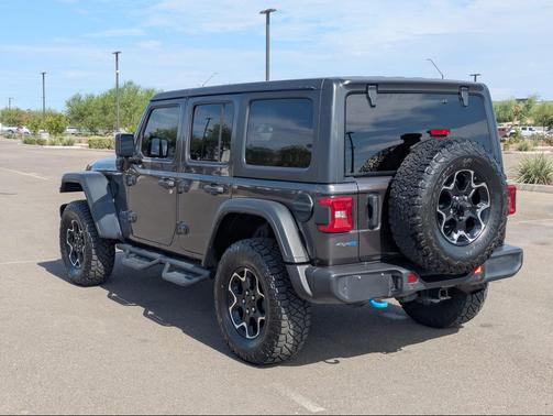 Granite Crystal Metallic Clearcoat 2021 Jeep Wrangler Unlimited 4xe Rubicon