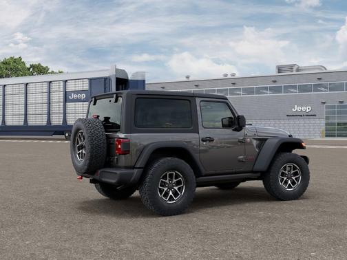 Gray 2026 Jeep Wrangler Rubicon