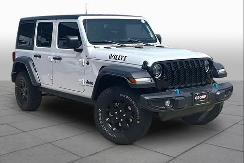Bright White Clearcoat 2023 Jeep Wrangler 4xe Base