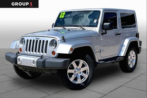 Bright Silver Metallic Clearcoat 2012 Jeep Wrangler Sahara