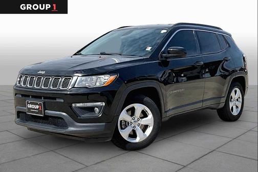 Diamond Black Crystal Pearlcoat 2018 Jeep Compass Latitude